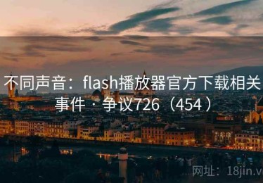 不同声音：flash播放器官方下载相关事件 · 争议726（454 ）