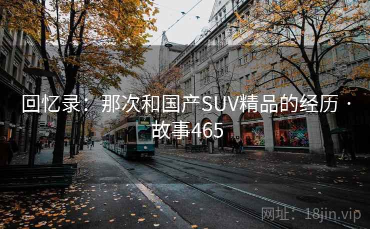 回忆录:那次和国产SUV精品的经历 · 故事465 回忆录:那次和国产SUV精品的经历 · 故事465